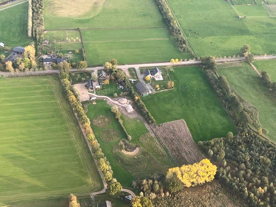 de verwondering luchtfoto